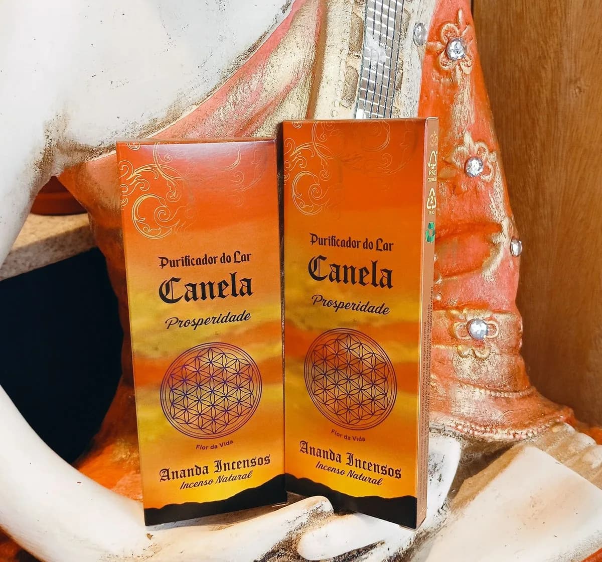 Incenso Ananda Canela