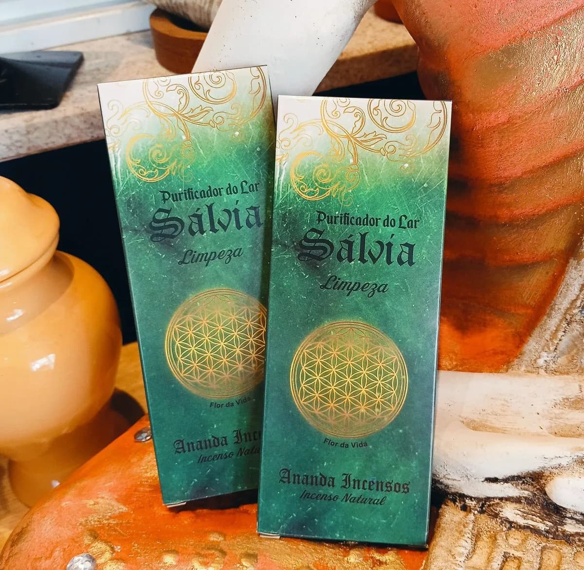 Incenso Ananda Sálvia