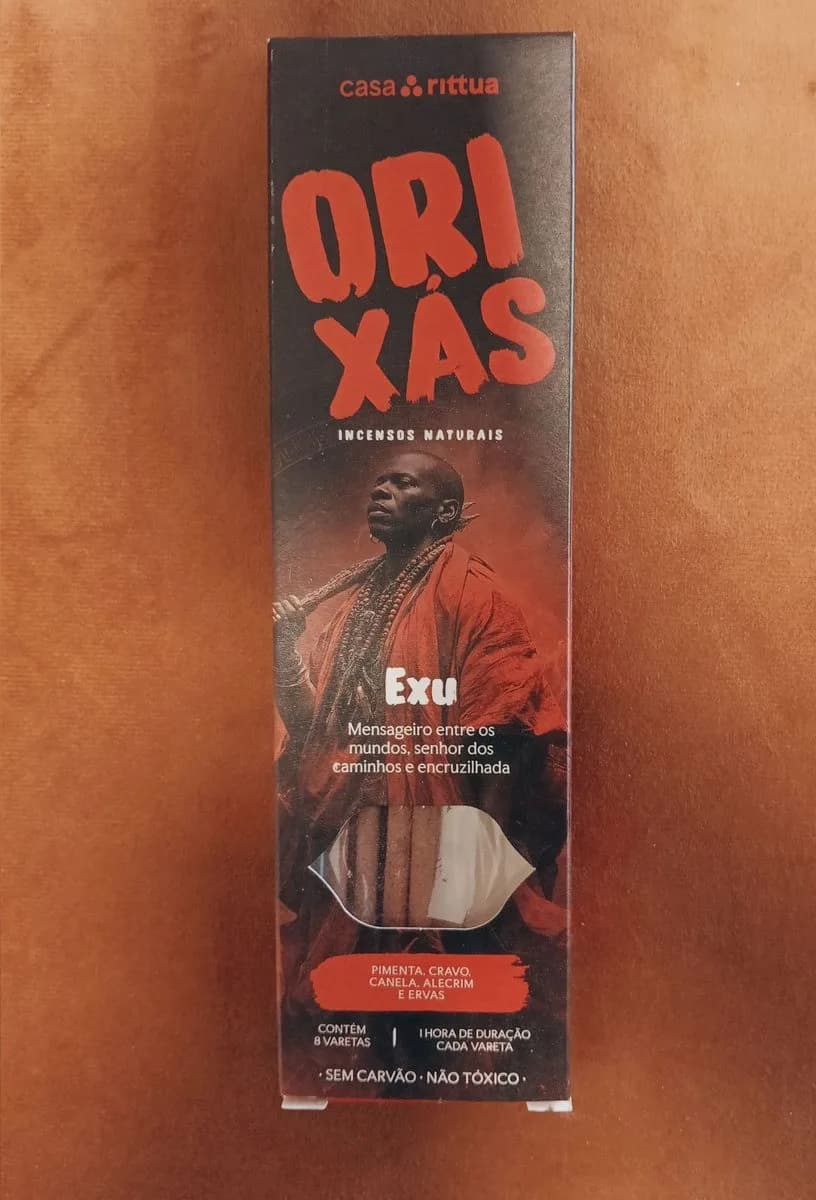 Incenso dos Orixás Casa Rittua - Exu