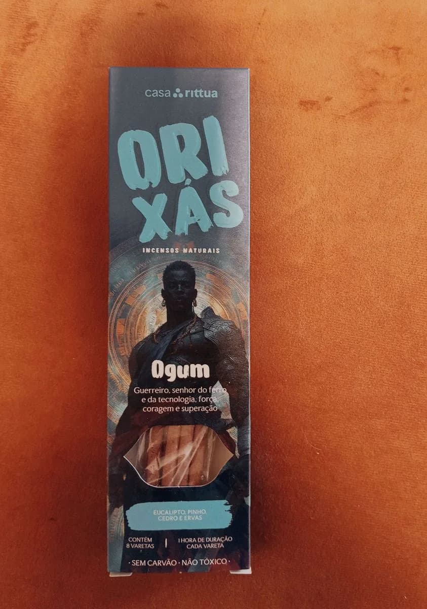 Incenso dos Orixás Casa Rittua - Ogum
