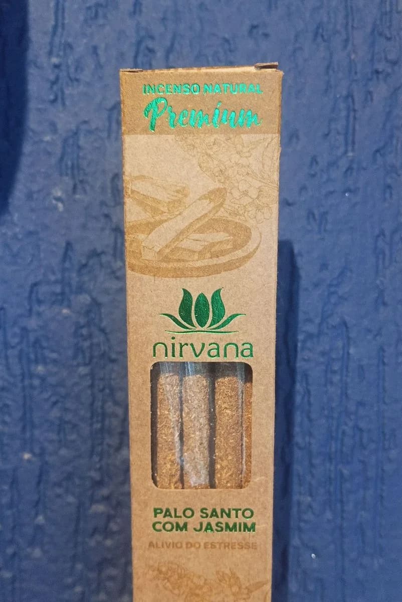 Incenso Nirvana de Palo Santo com Jasmim