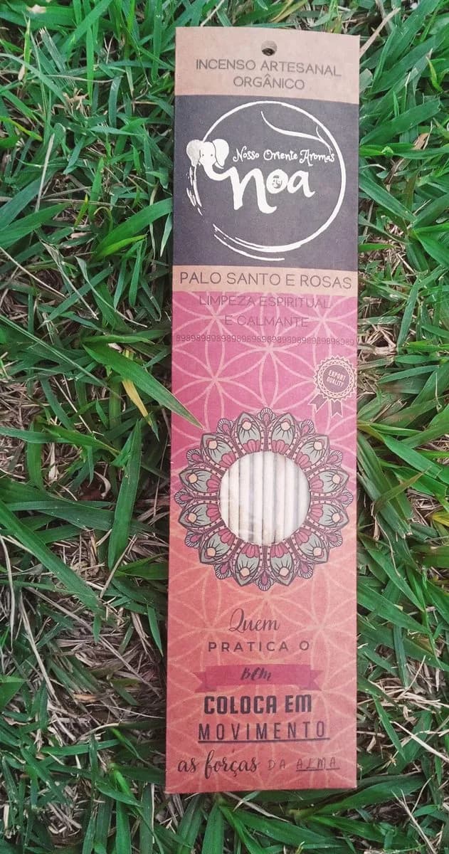 Incenso Noa Movimentos - Palo Santo com Rosas