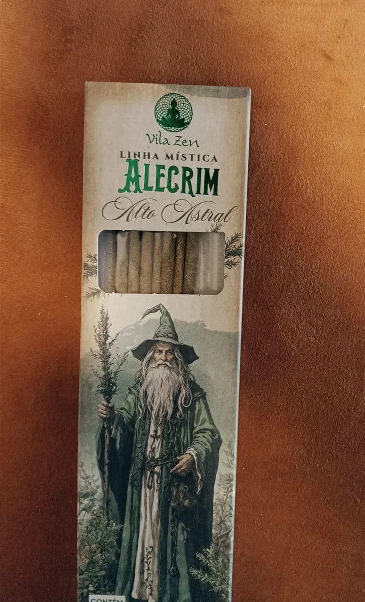 Incenso Vila Zen Linha Mística - Alecrim