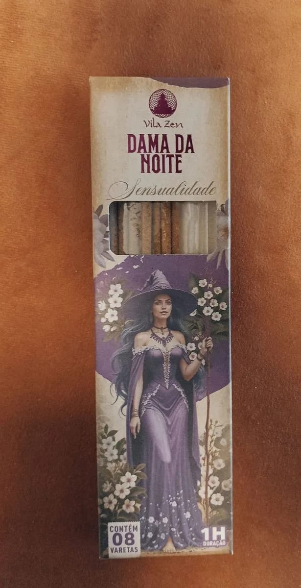 Incenso Vila Zen Linha Mística - Dama da Noite
