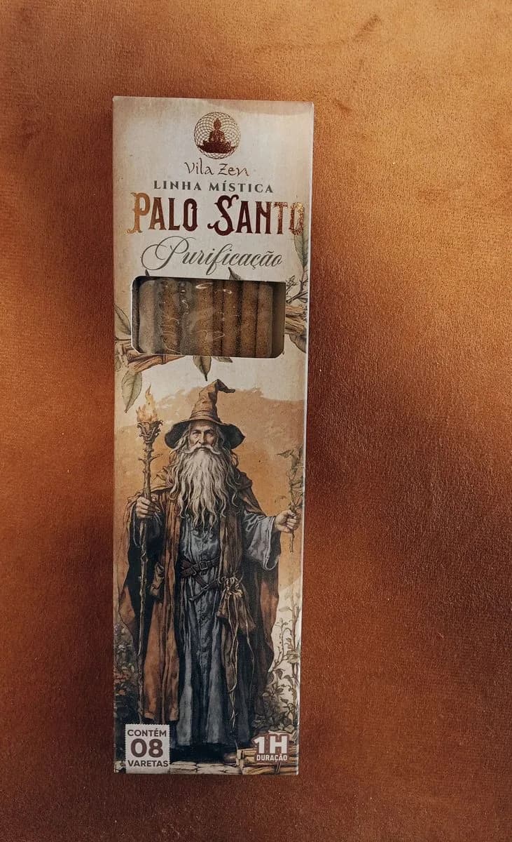Incenso Vila Zen Linha Mística - Palo Santo
