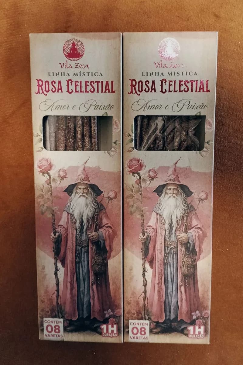 Incenso Vila Zen - Rosa Celestial