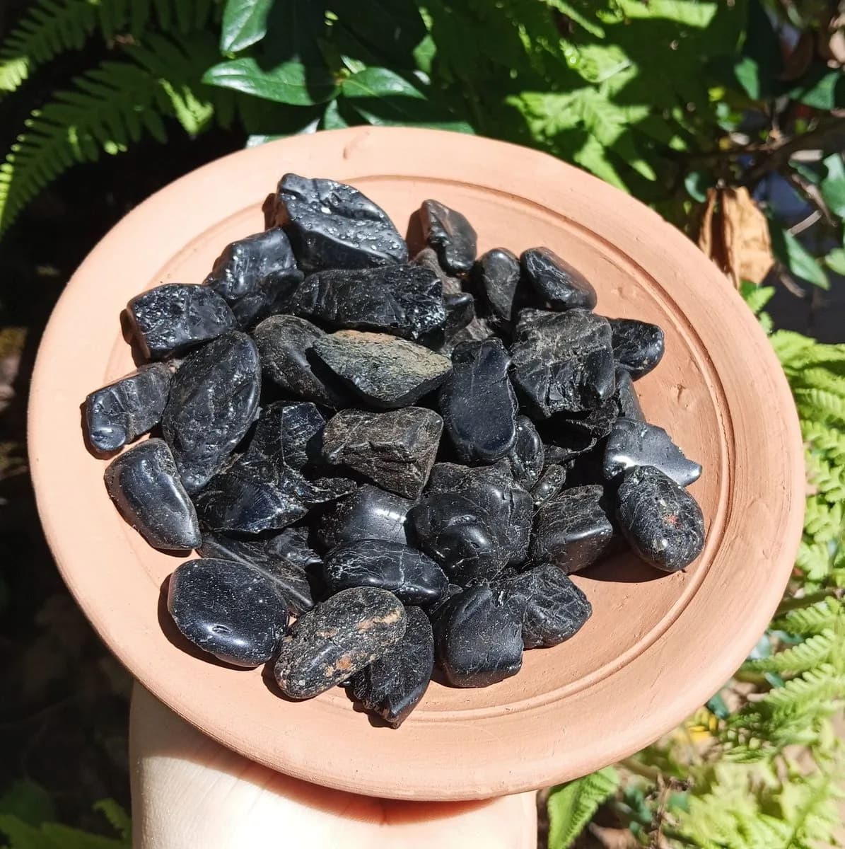 Pedra Turmalina Rolada
