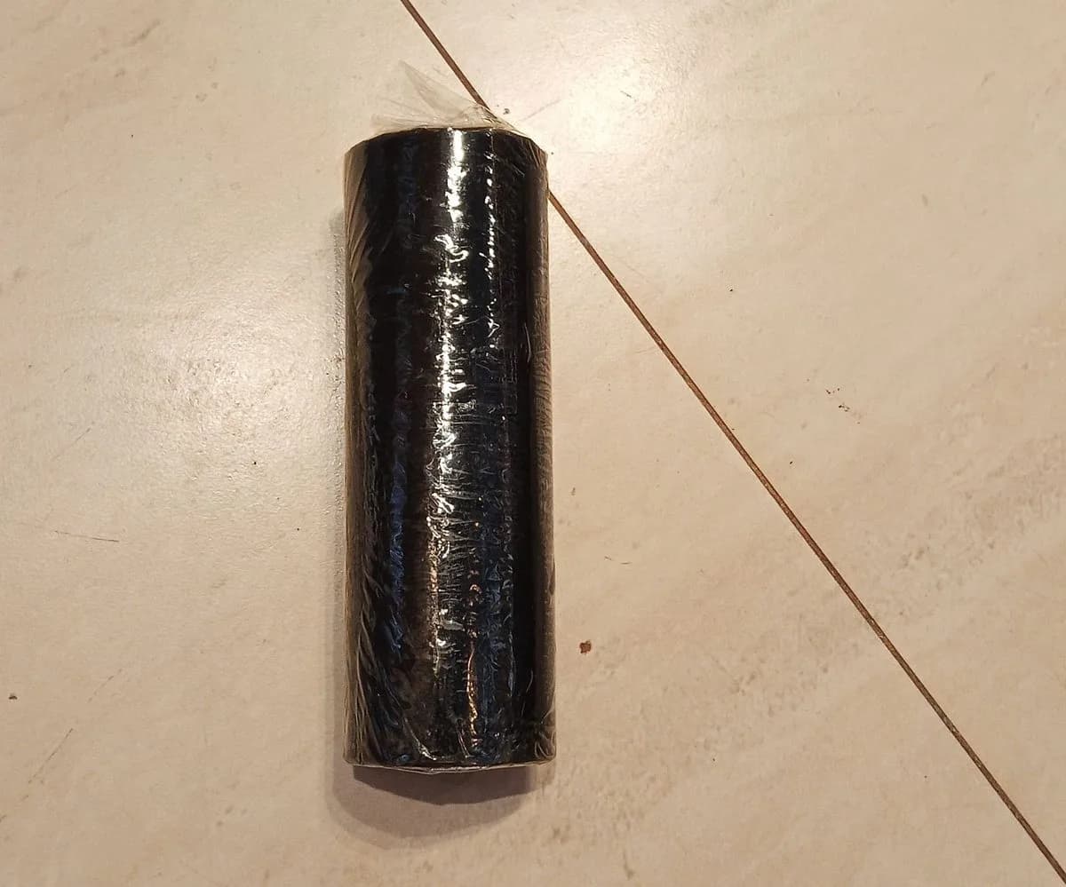 Vela 7 dias preta