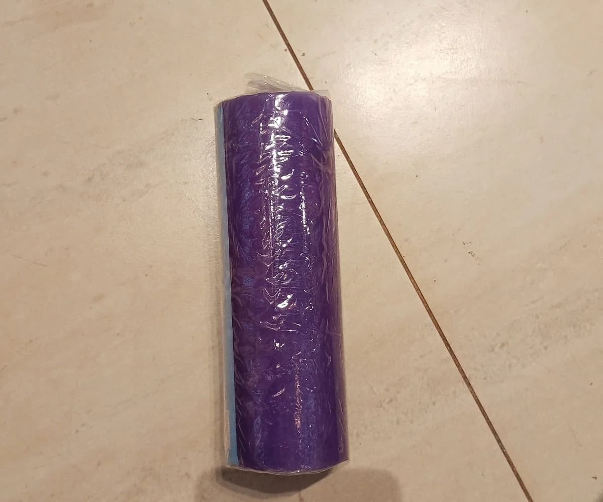 Vela 7 dias roxo